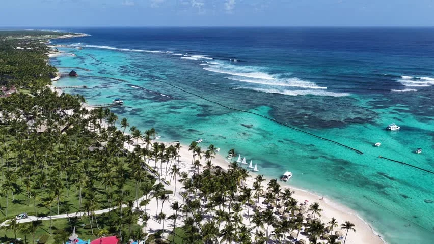 Punta Cana tropical landscape